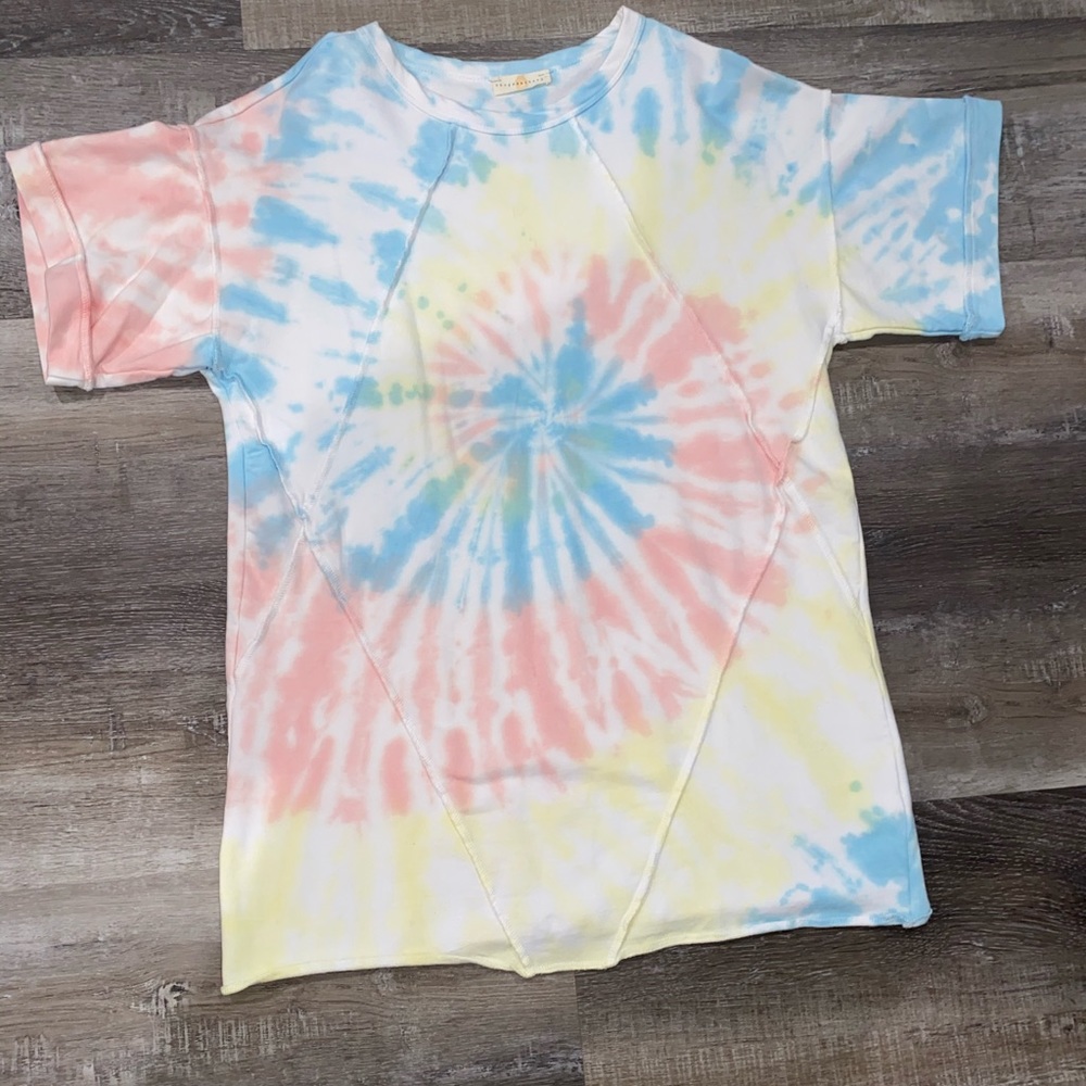 Boutique tie dye top